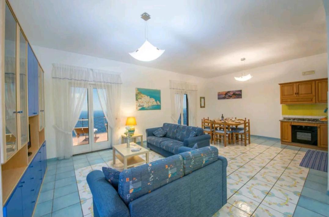 Casa L'Incanto In Amalfi Coast Con Terrazza Vista Mare Furore Exterior photo